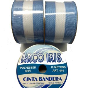 Cinta Bandera Argentina Arco Iris, Pieza 10 Mt
