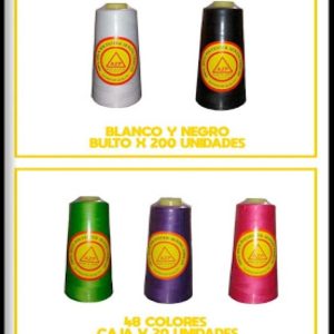 Hilo Poliester 120 Bco. 2000 Yardas.