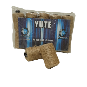 Cordón Yute 24/3 Corona 50 Mt.