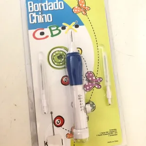 Aguja Bordado Chino Cbcombinada 3 Medidas